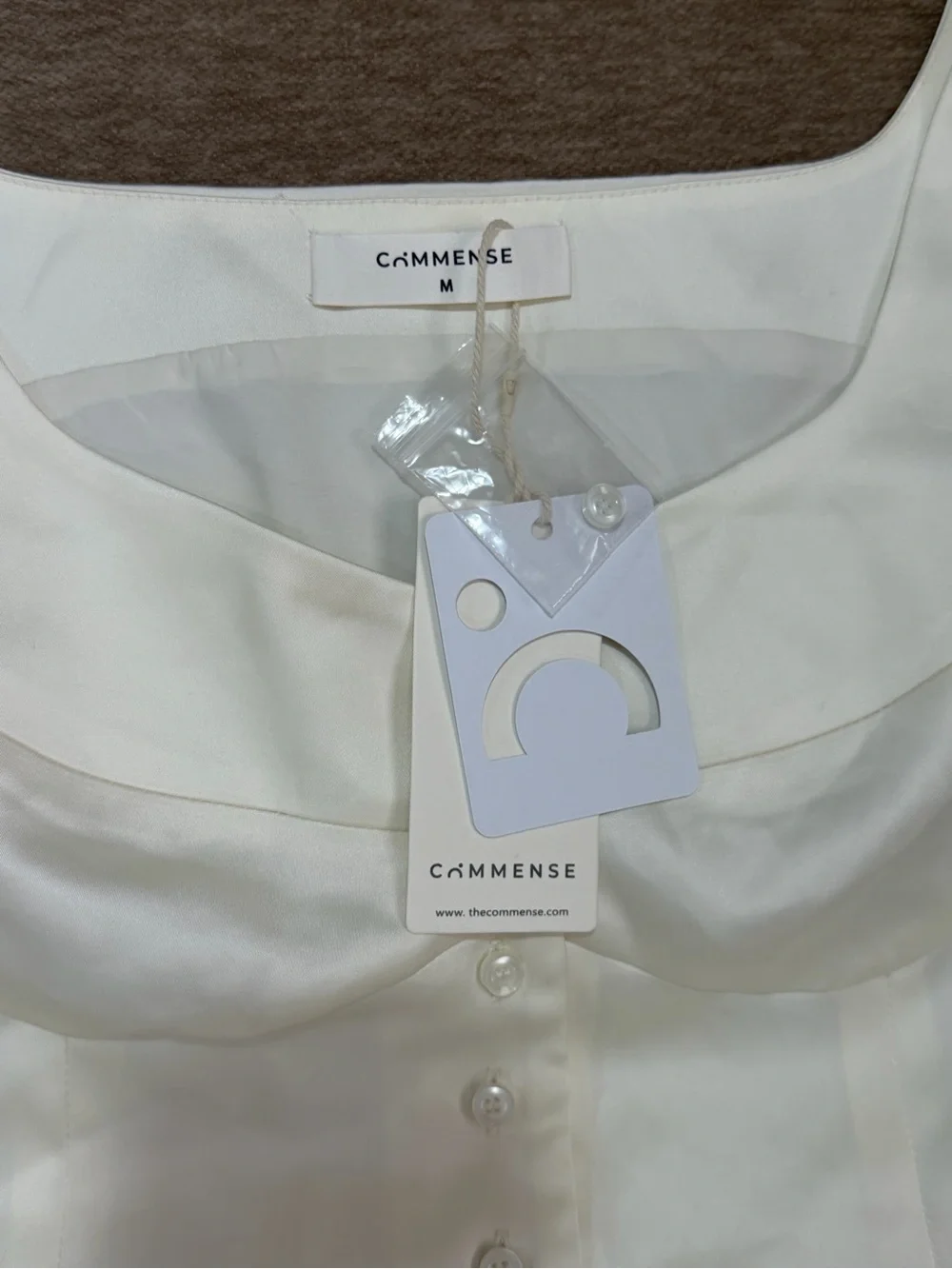 Commense Button Tank - Picture 2 of 4